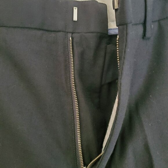 J CREW | Ludlow Black Slim Fit 98% Wool Dress Pants (Size 32) - Picture 5 of 9